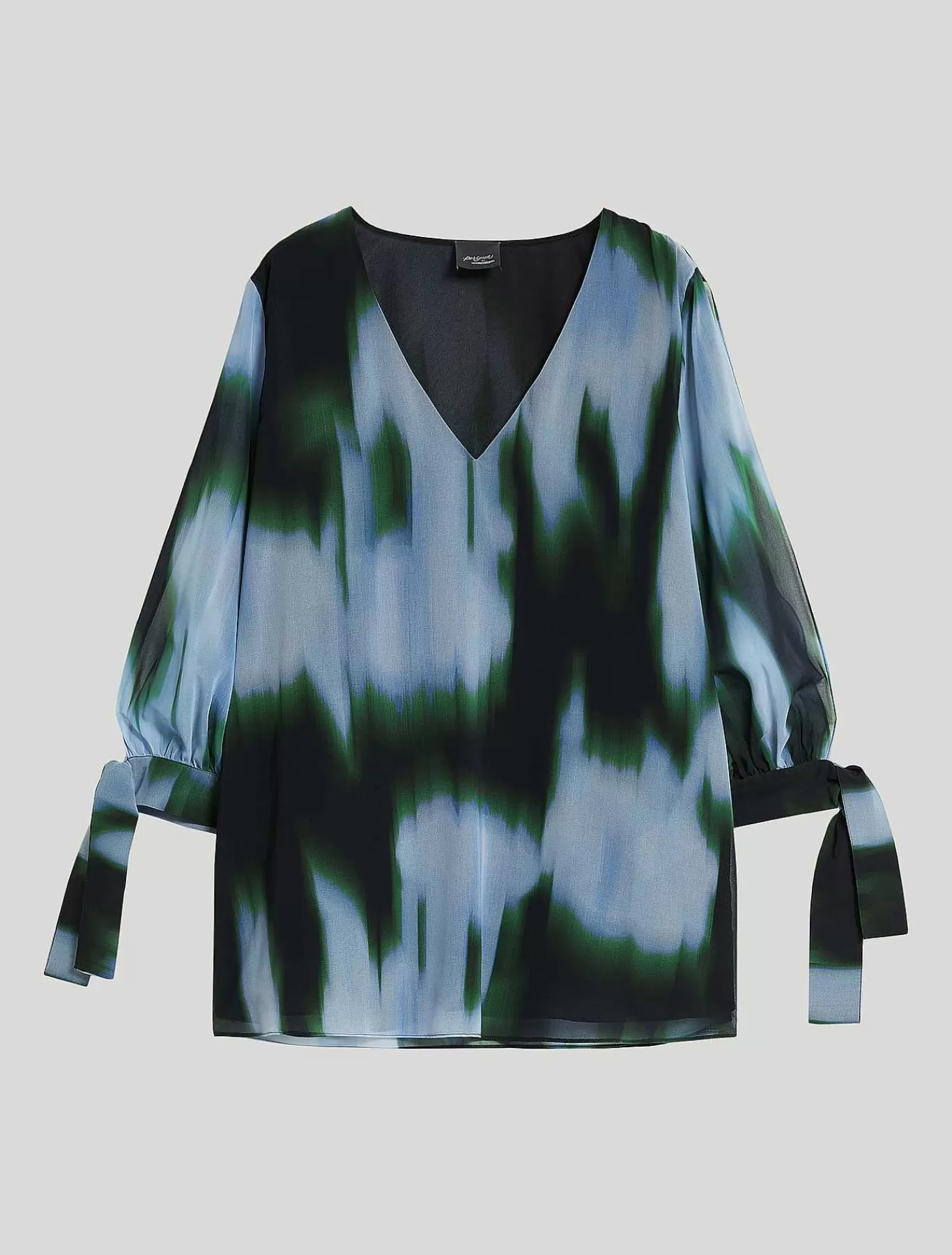 Flash Sale Blouse En Georgette Chinoise Femmes Blouses Et Chemises