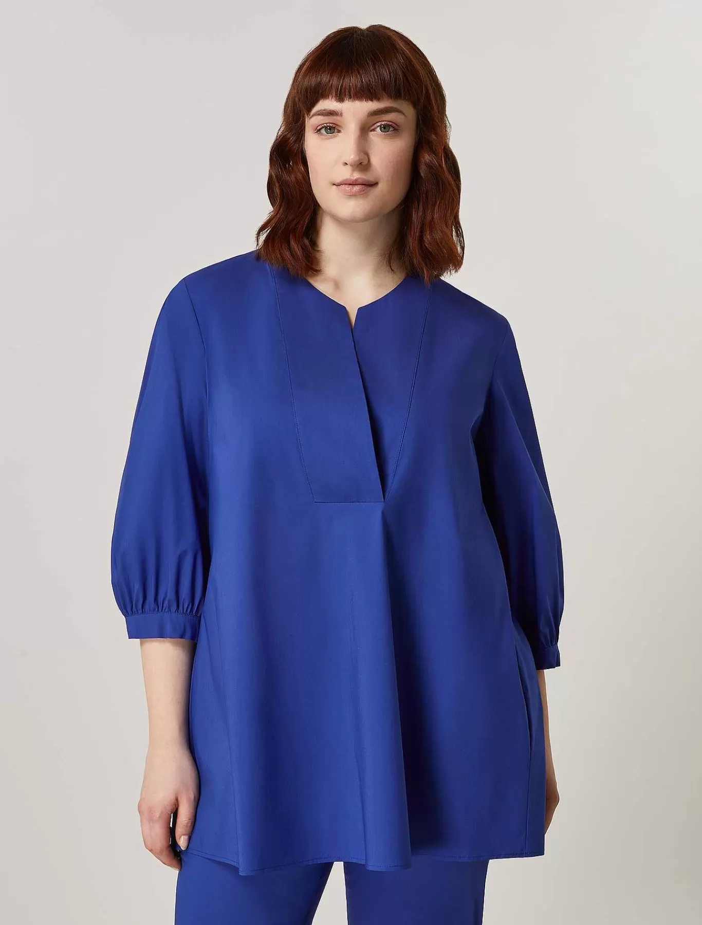 Sale Blouse En Popeline De Coton Femmes Blouses Et Chemises