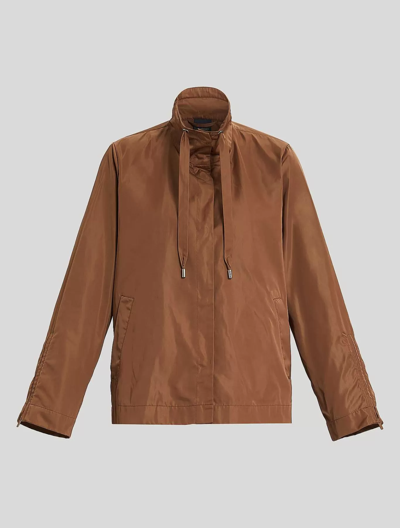 Online Caban En Satin Deperlant Femmes Manteaux Et Trenchs