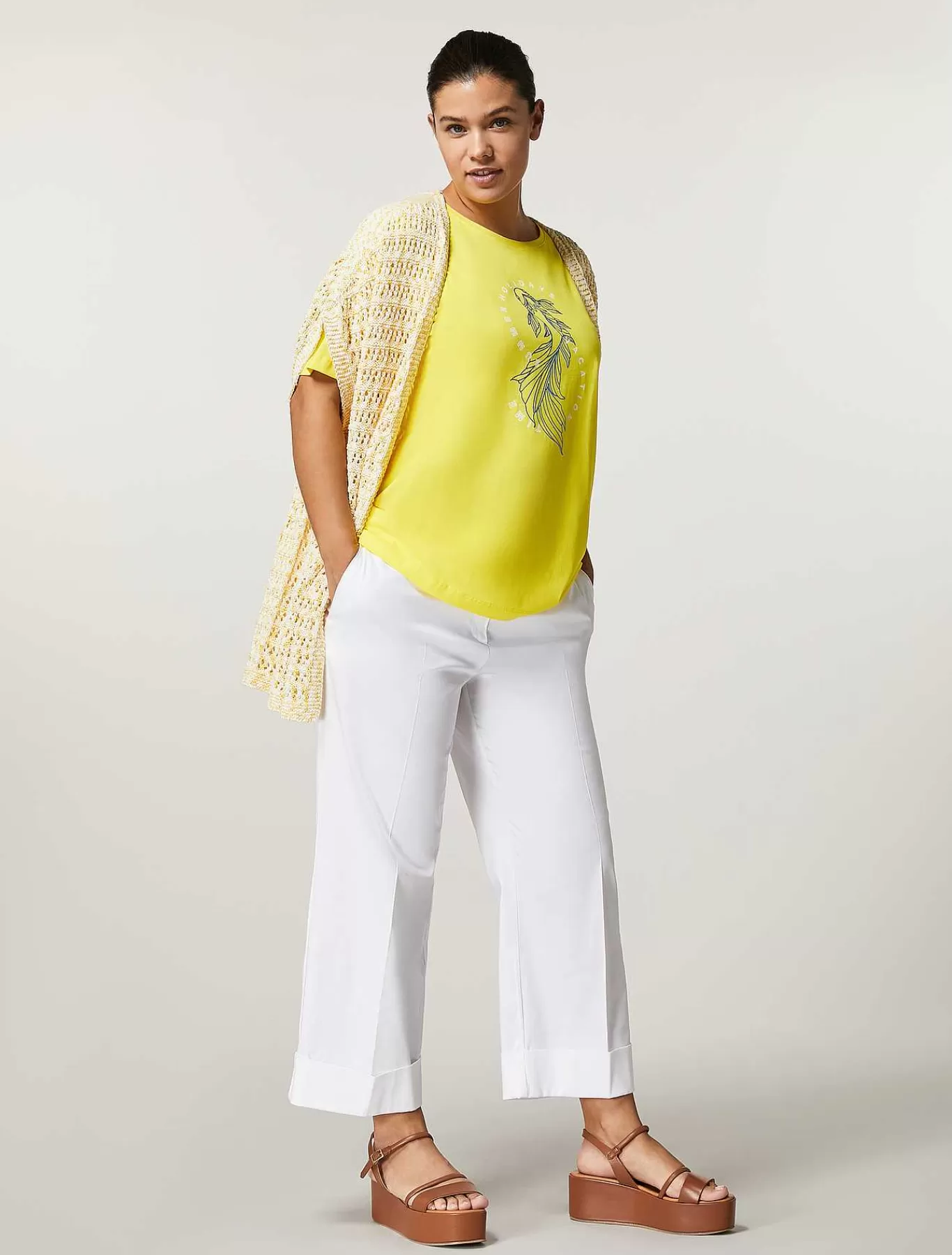 Outlet Cardigan En Fil De Coton Femmes Tricots