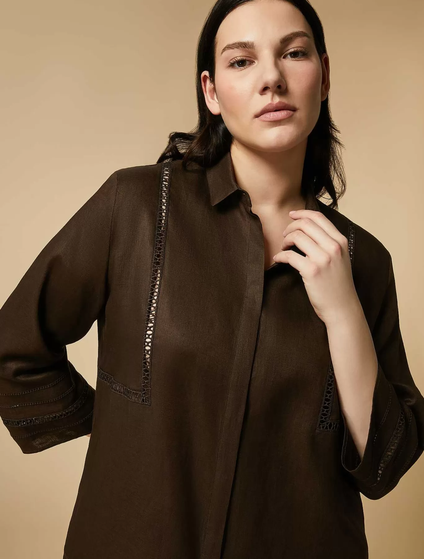 Flash Sale Chemise En Lin Femmes Blouses Et Chemises