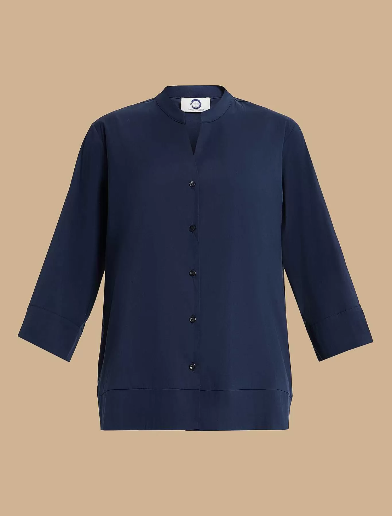 Flash Sale Chemise En Popeline De Coton Melange Femmes Blouses Et Chemises
