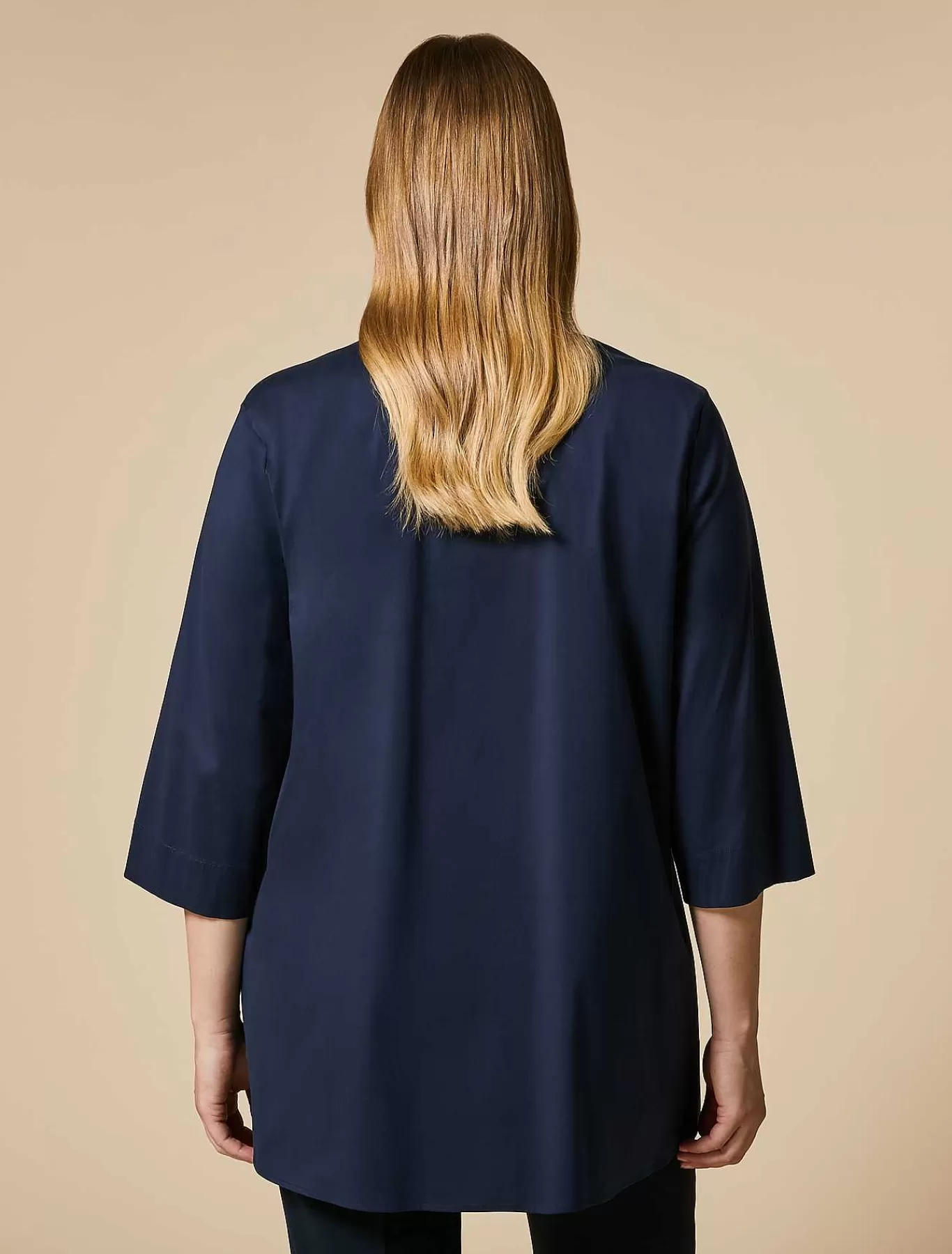 Outlet Chemise En Popeline Extensible Femmes Essentiel