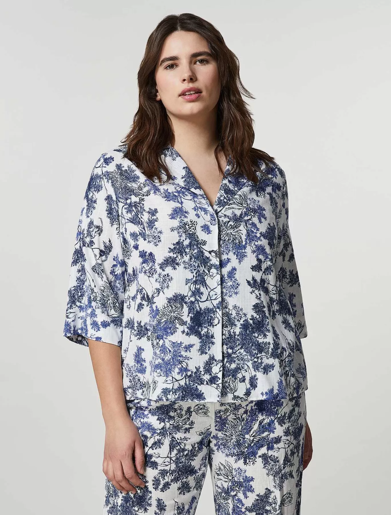 Flash Sale Chemise En Toile De Viscose Et De Lin Femmes Blouses Et Chemises