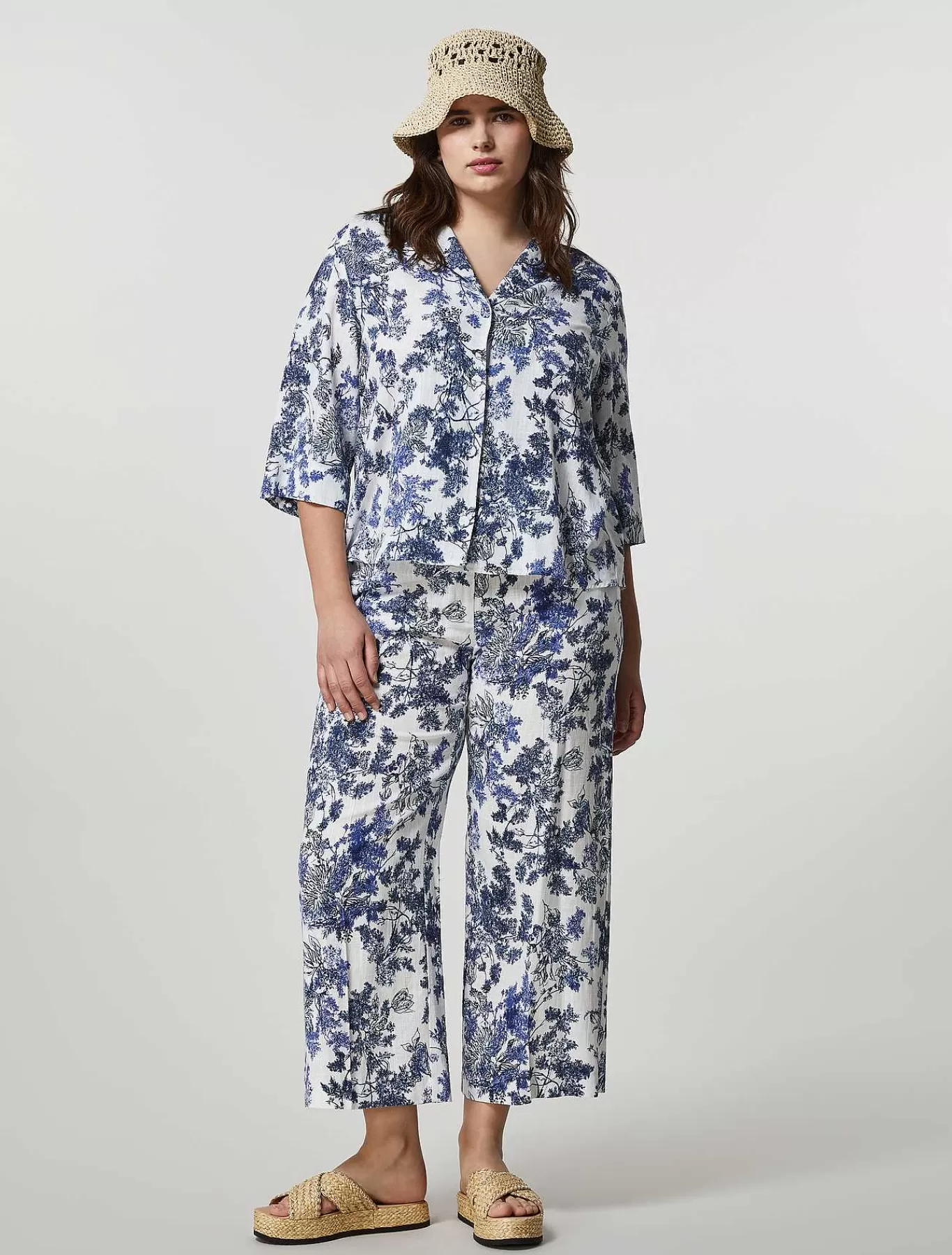 Flash Sale Chemise En Toile De Viscose Et De Lin Femmes Blouses Et Chemises
