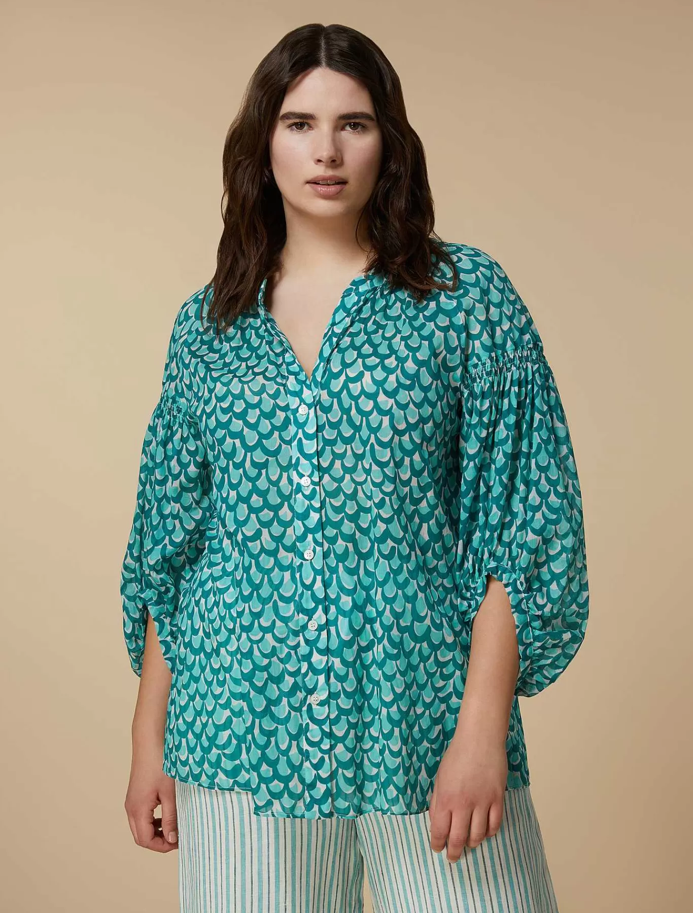 Flash Sale Chemise En Voile De Coton Femmes Blouses Et Chemises