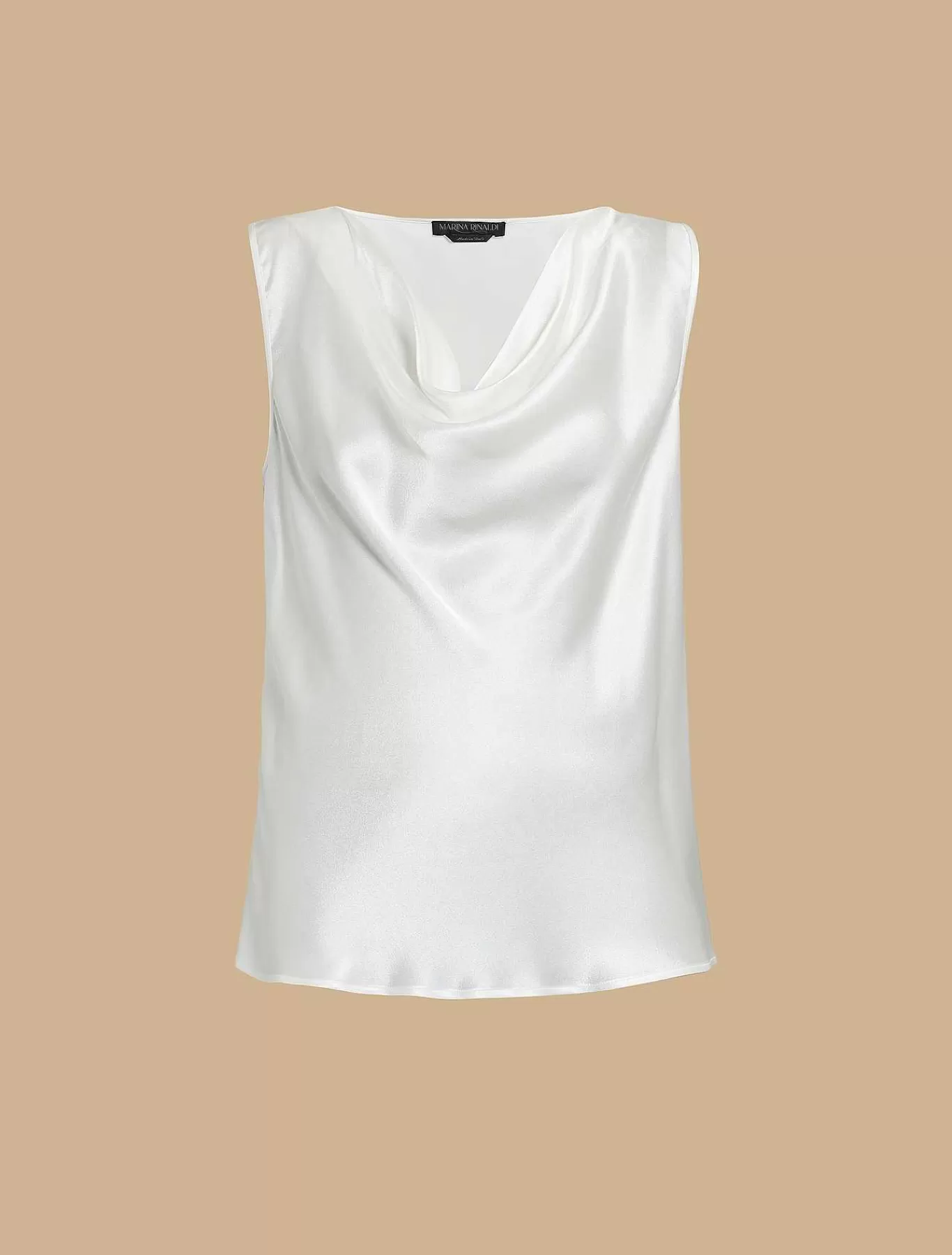 Fashion Haut Drape En Satin Femmes Blouses Et Chemises