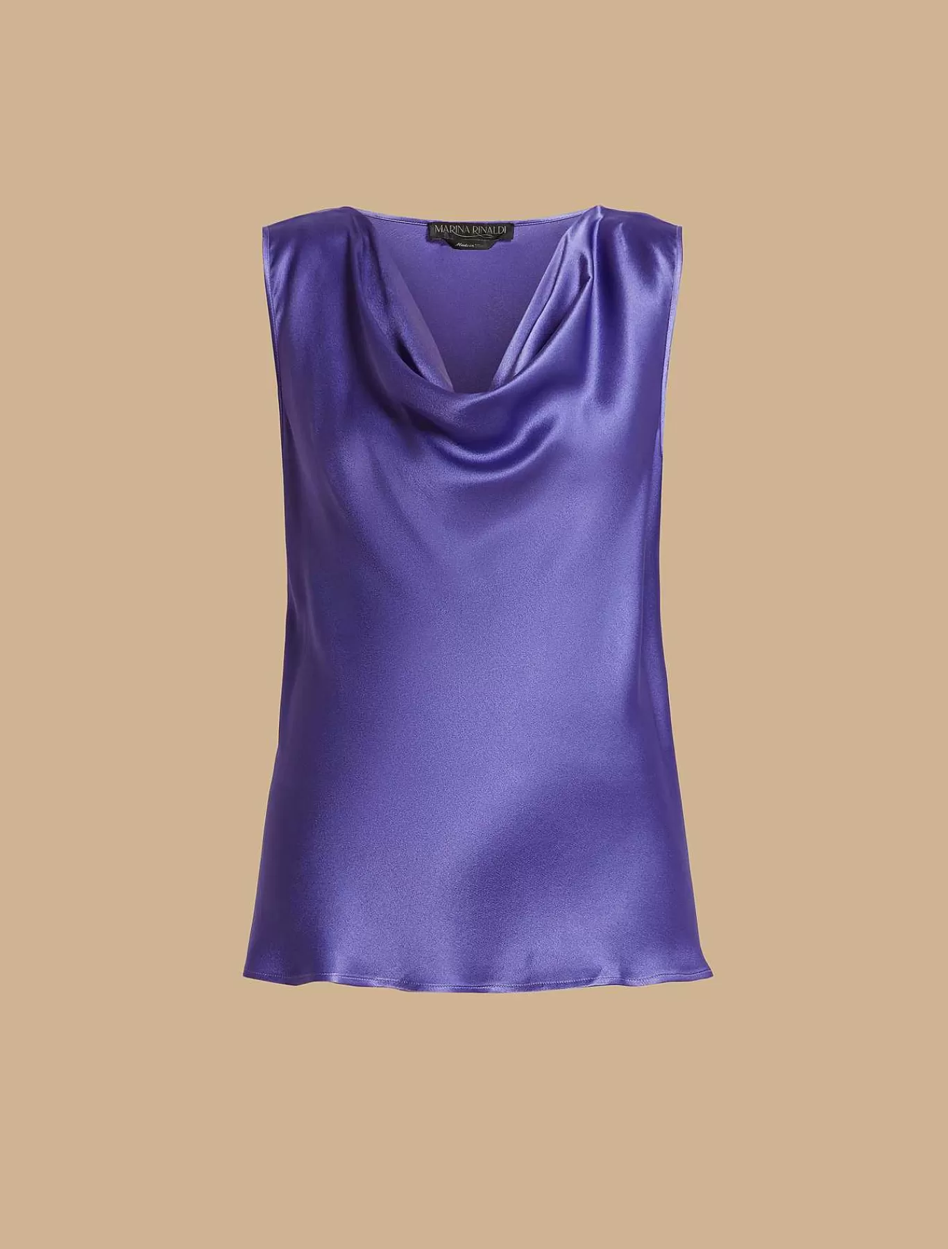 Best Haut Drape En Satin Femmes Blouses Et Chemises