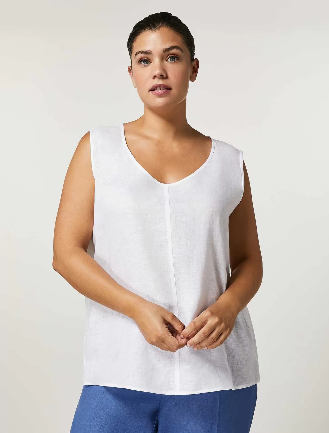 Cheap Haut En Toile De Lin Femmes Hauts Et T-Shirts