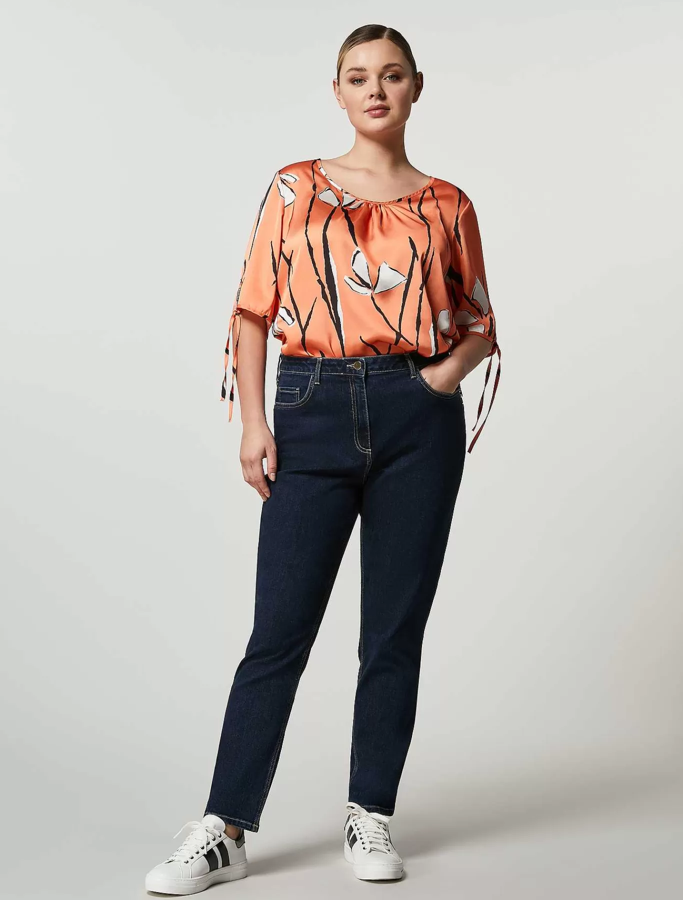 Fashion Jean En Denim Extensible A Coupe Parfaite Femmes Pantalon