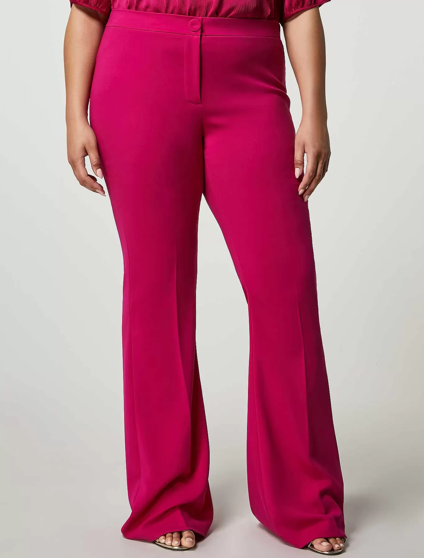 Outlet Pantalon En Cady Fluide Femmes Pantalon