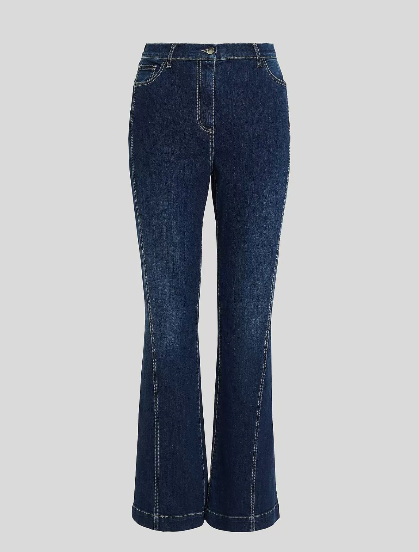 Fashion Pantalon En Denim De Coton Femmes Pantalon
