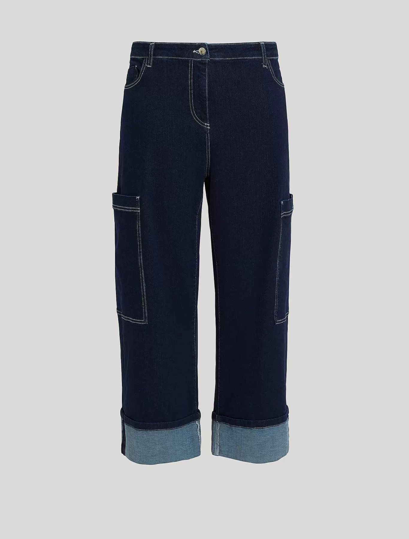 Fashion Pantalon En Denim De Coton Femmes Pantalon