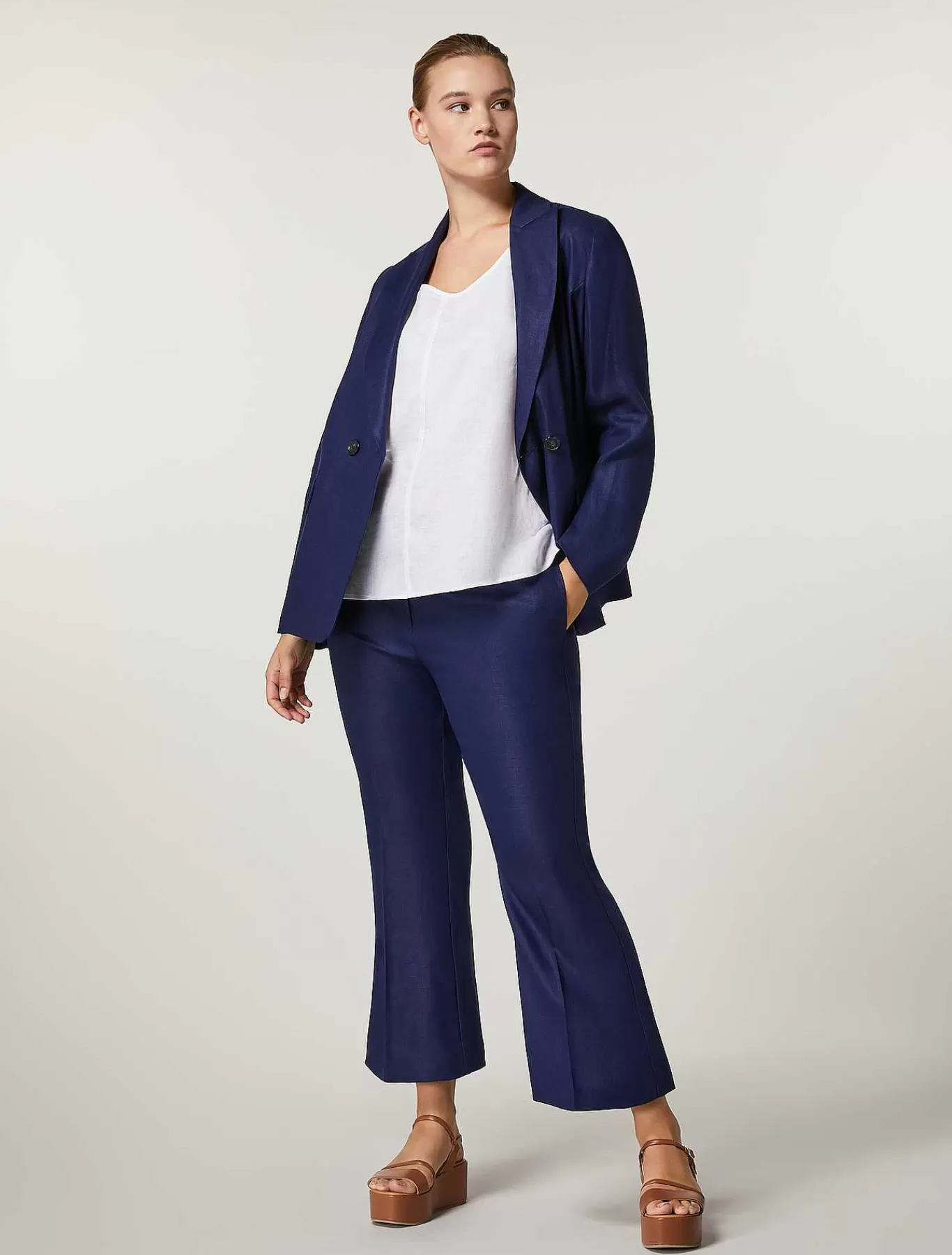 Discount Pantalon En Lin Femmes Pantalon