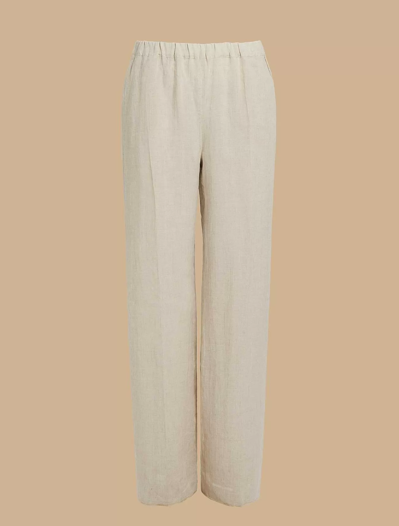 New Pantalon En Lin Leger Femmes Pantalon