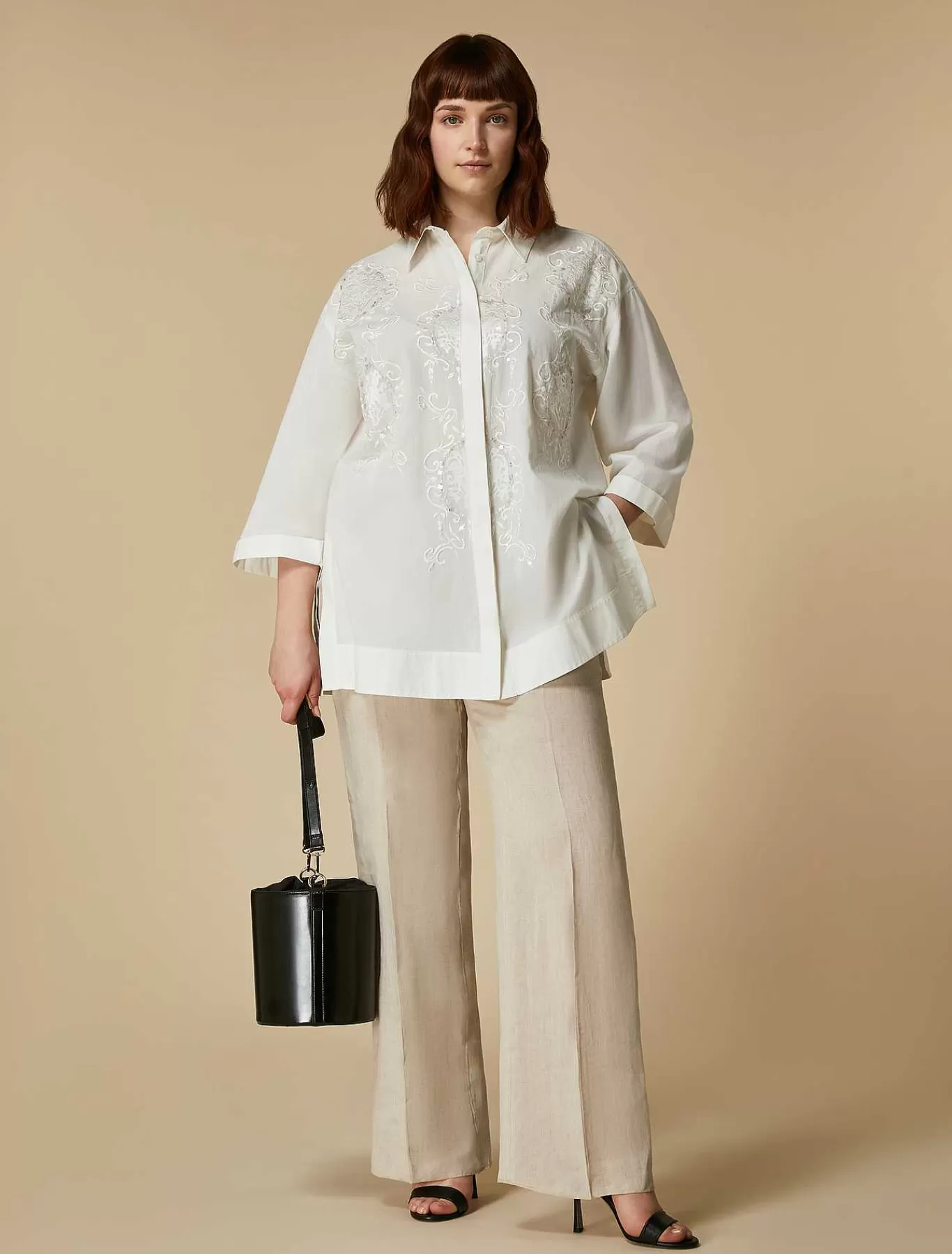 New Pantalon En Lin Leger Femmes Pantalon