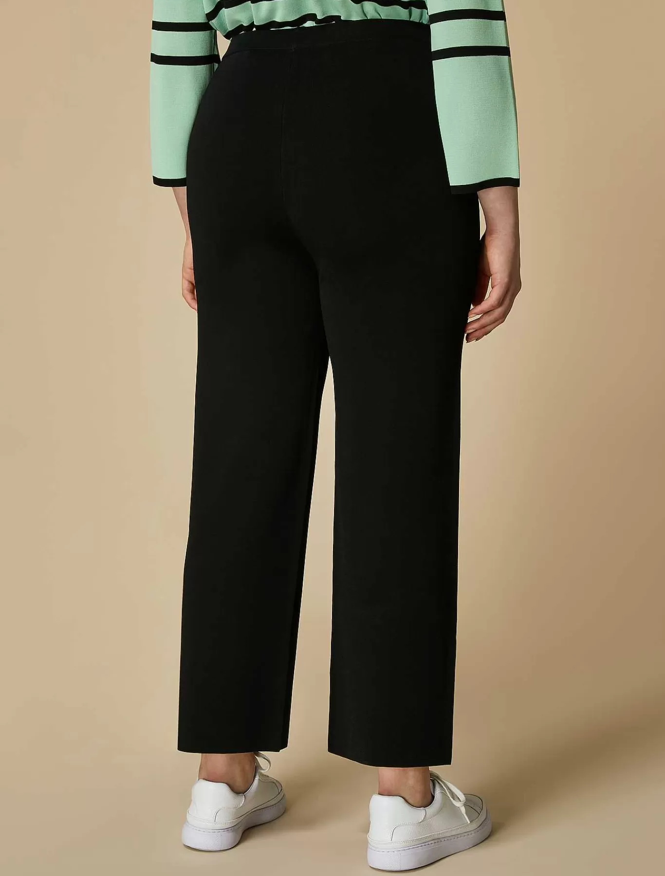 Fashion Pantalon En Maille De Viscose Femmes Pantalon