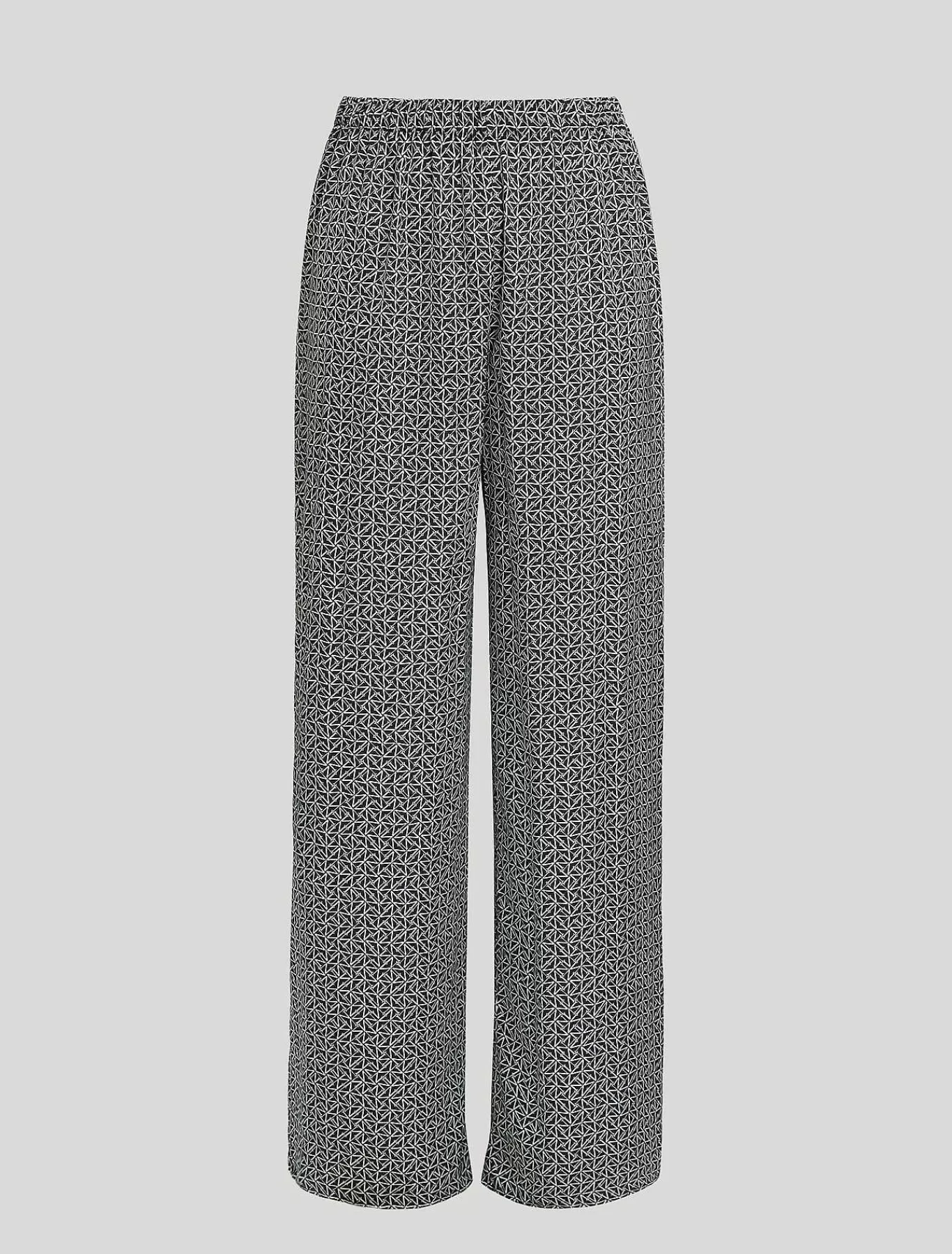 Cheap Pantalon En Satin Imprime Femmes Pantalon