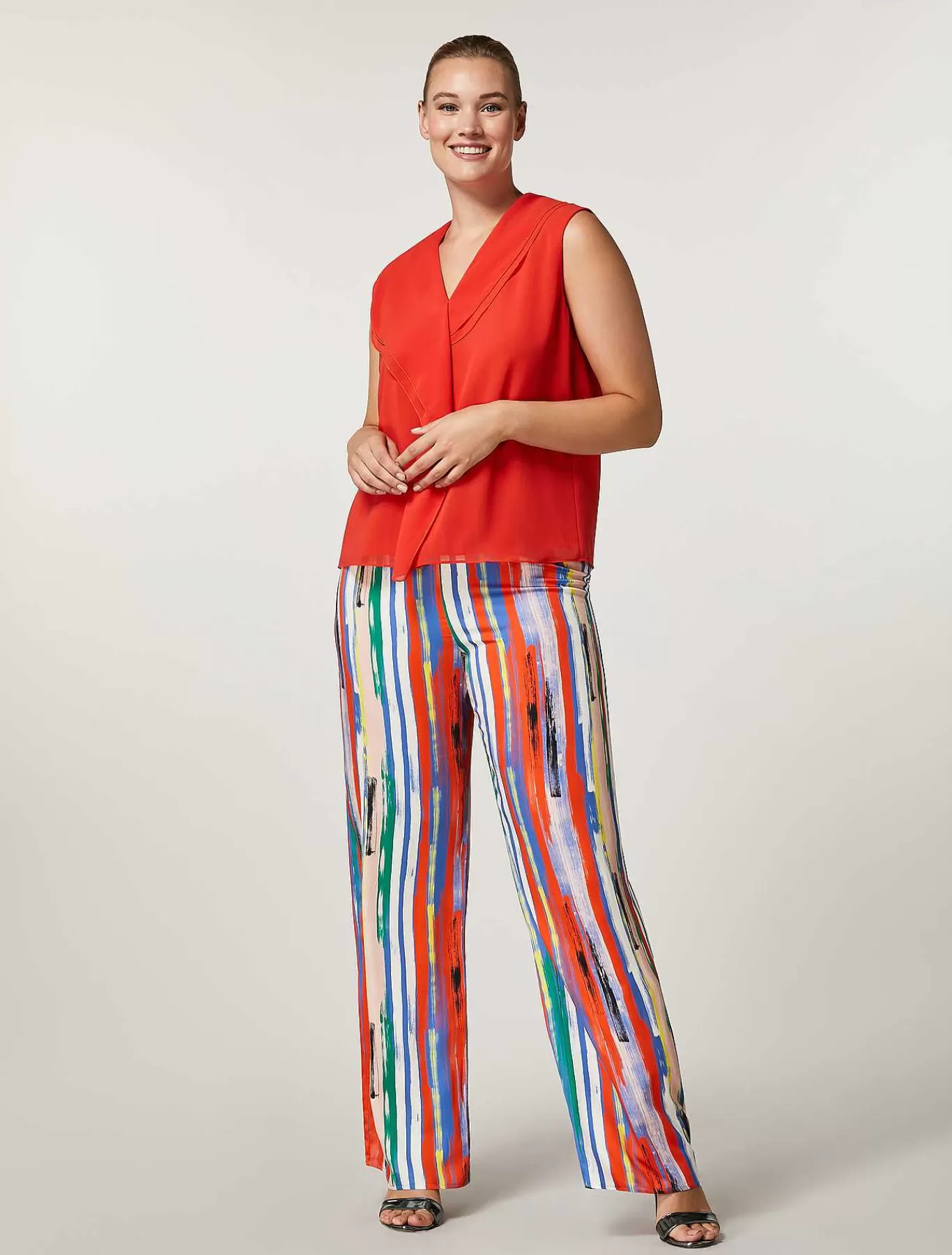 New Pantalon En Viscose Femmes Pantalon