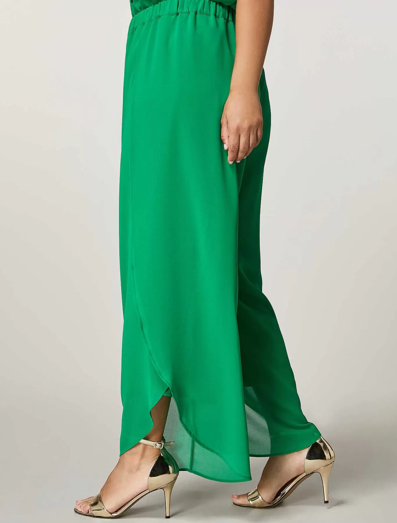 Discount Pantalon Georgette Femmes Pantalon