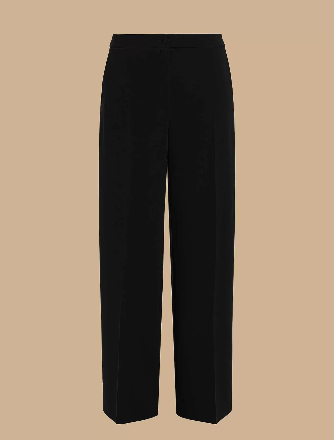 Sale Pantalon Large En Triacetate Femmes Pantalon
