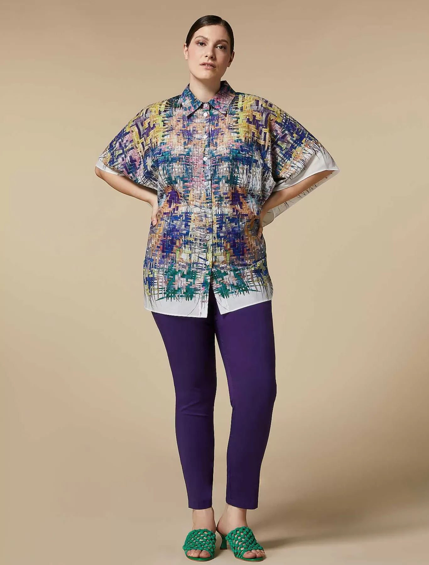 Discount Pantalon Legging En Popeline Femmes Pantalon