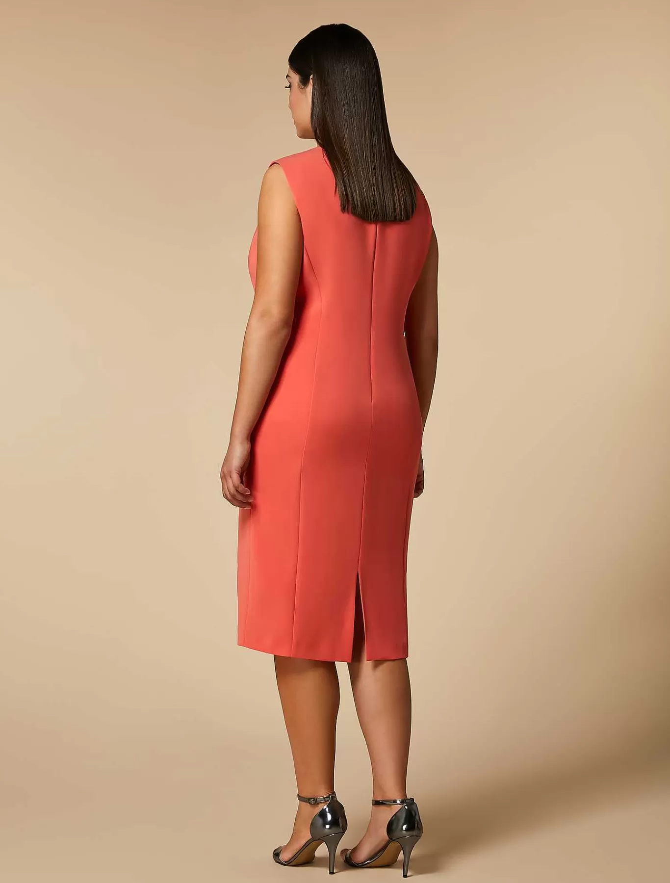Clearance Robe En Cady De Triacetate Femmes Robes