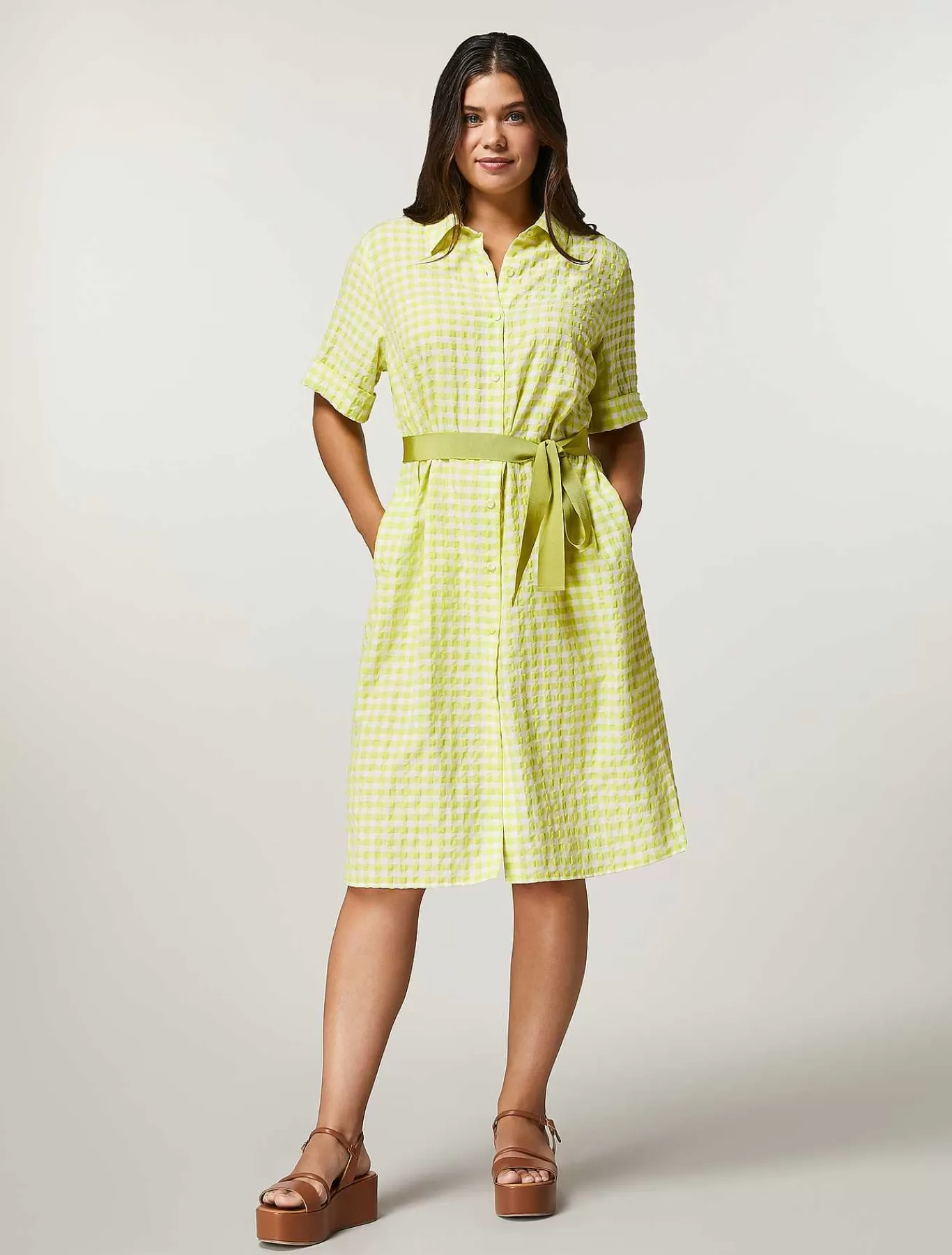 Store Robe En Crepon Femmes Robes