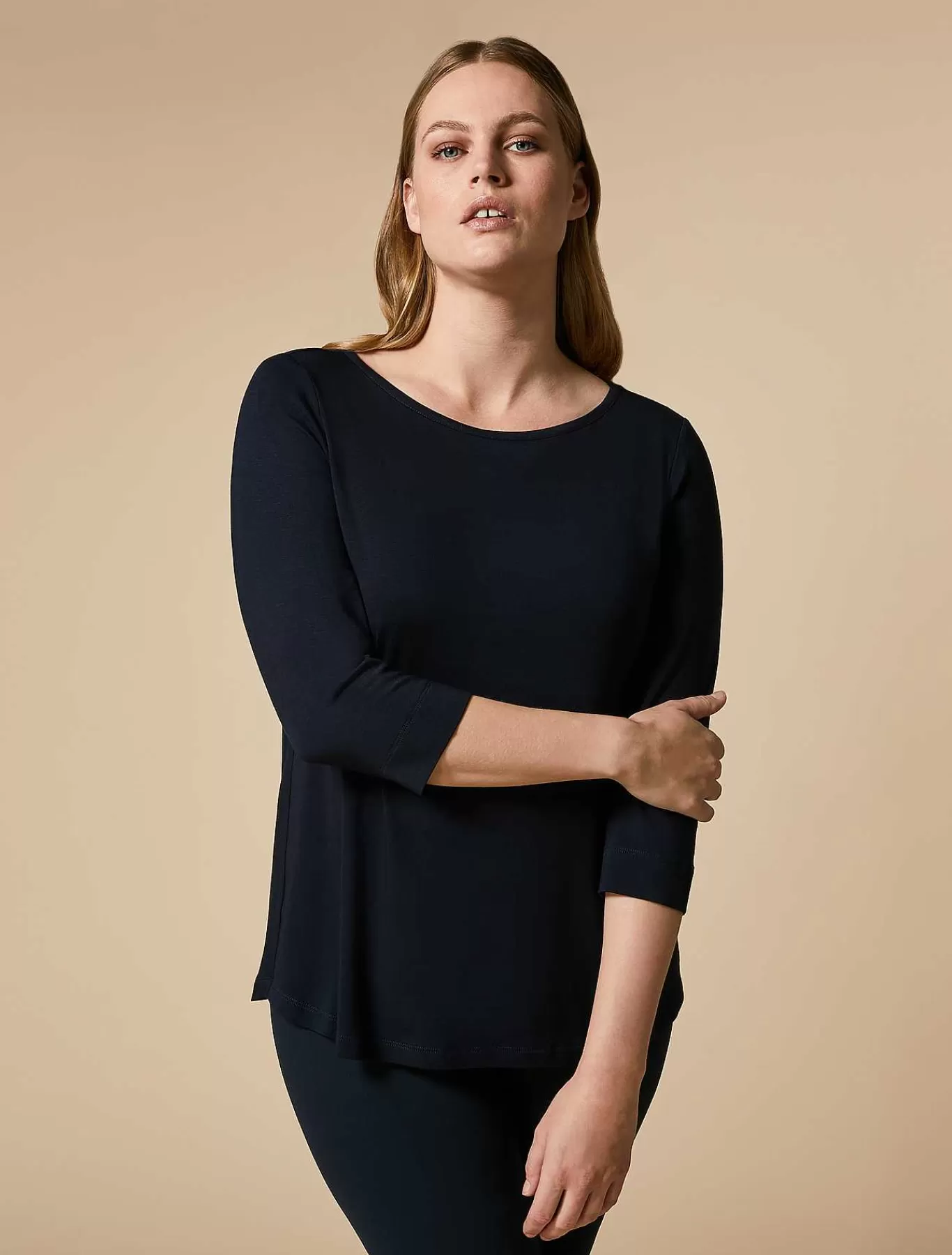 Cheap T-Shirt En Jersey De Viscose Femmes Hauts Et T-Shirts