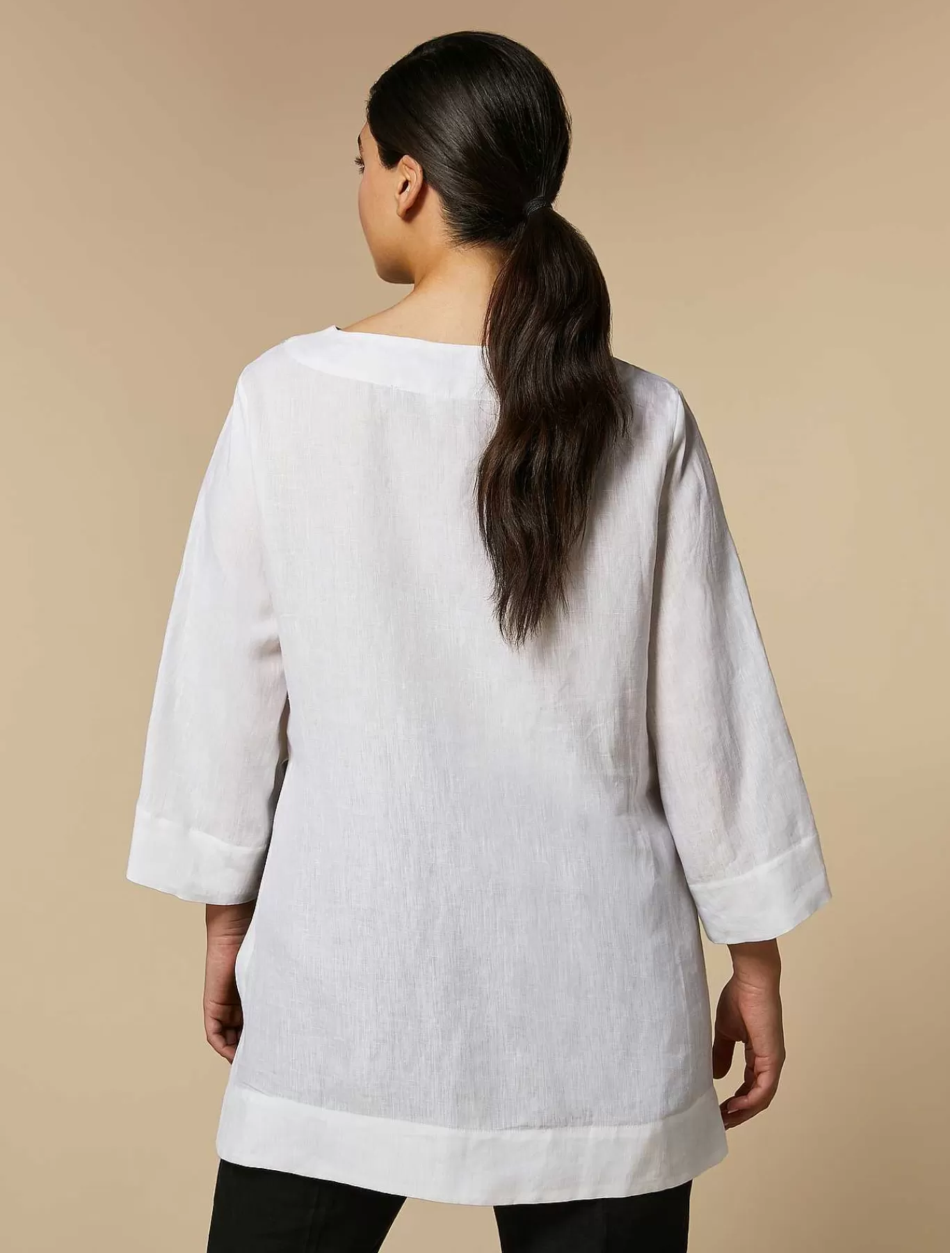 New Tunique En Lin Femmes Essentiel