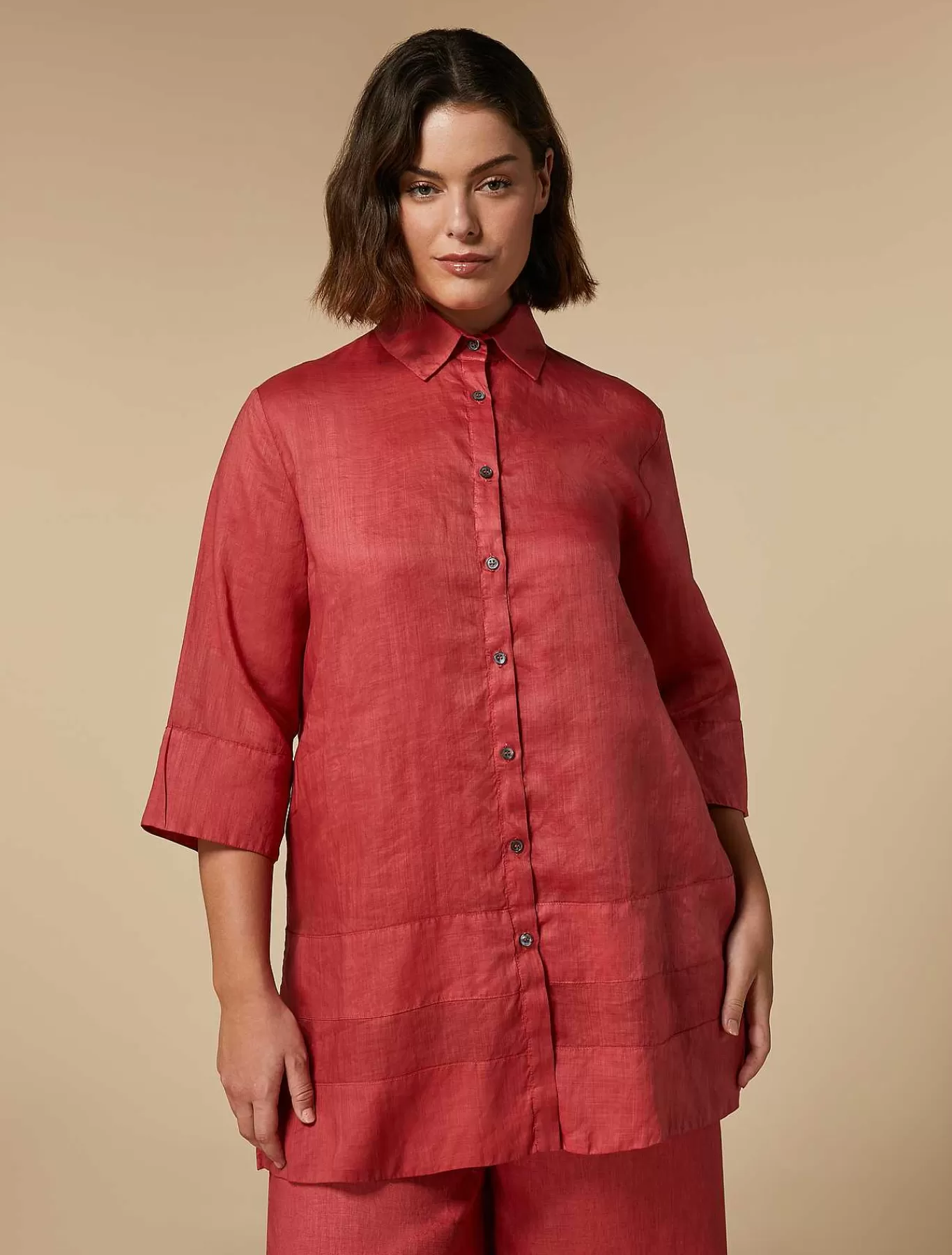 Best Tunique En Toile Ramie Femmes Blouses Et Chemises