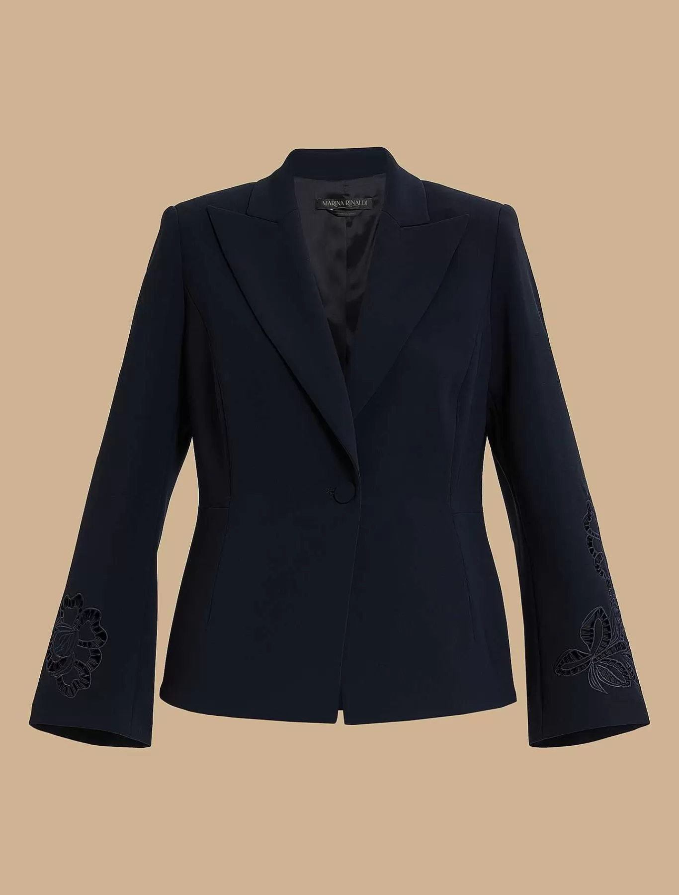 Outlet Veste Blazer En Triacetate Brodee Femmes Vêtements De Cérémonie