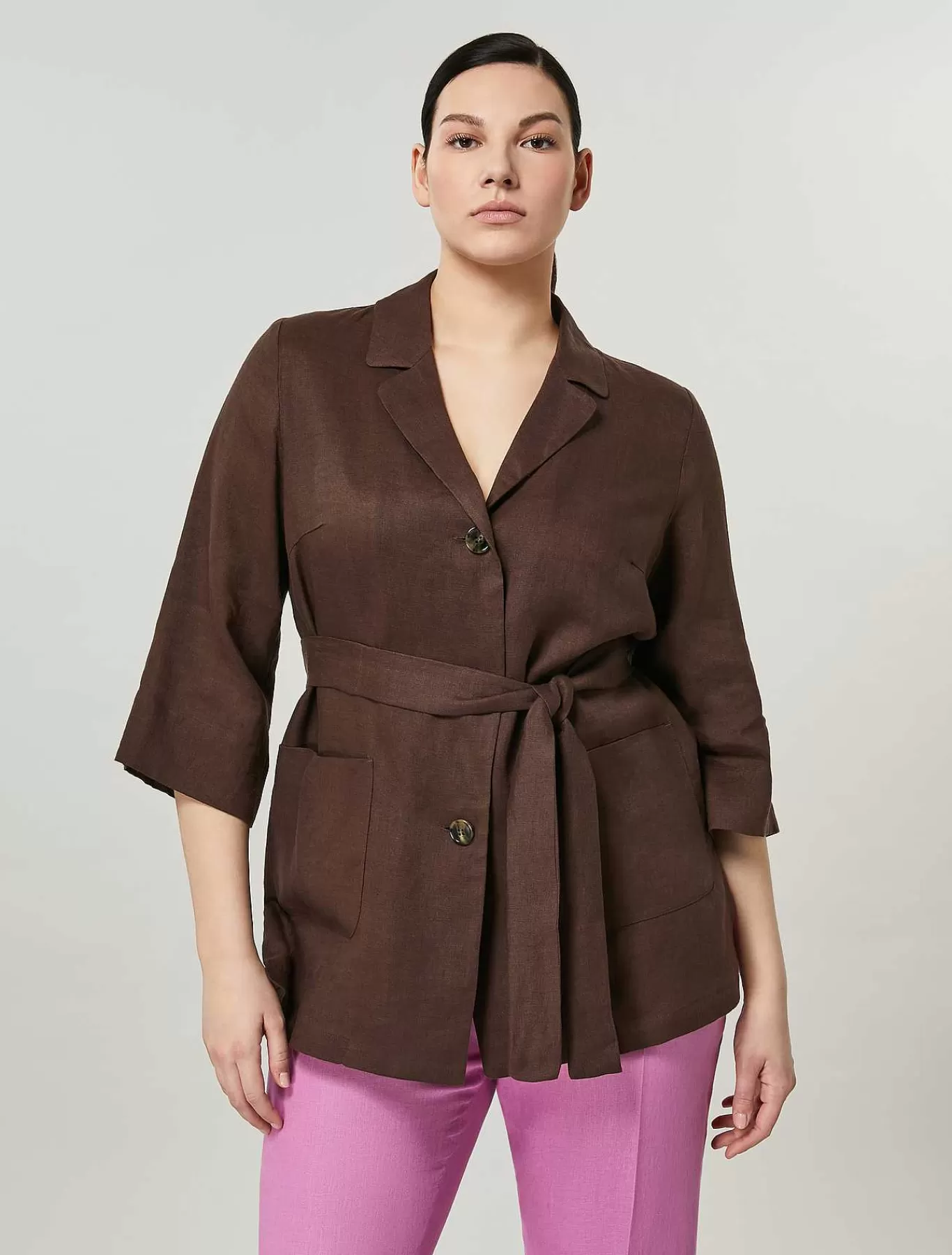 Sale Veste En Tissu De Lin Femmes Blouses Et Chemises